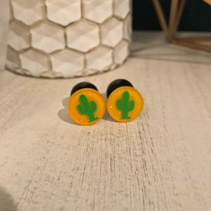 *Cinco De Mayo* Cactus earrings